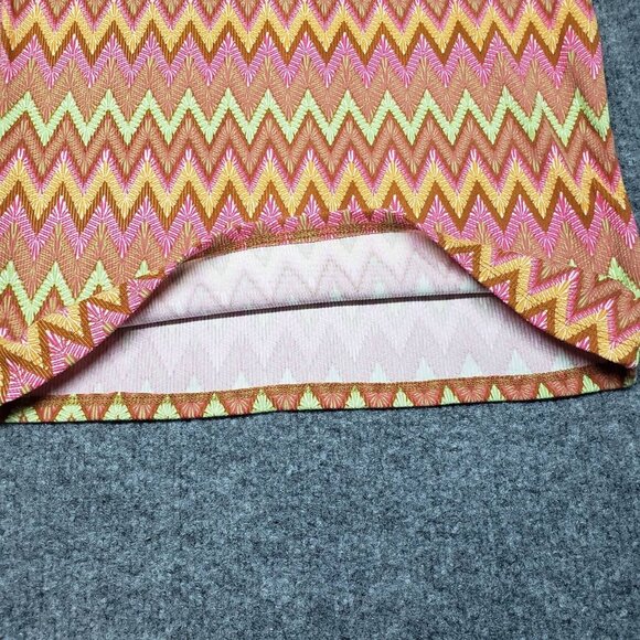 Rue21 Tube Tank Top Womens M Multicolor Chevron Sleeveless Straps Stretch New - Picture 5 of 9